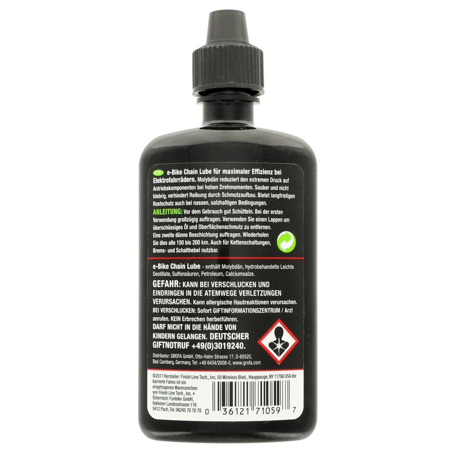 Finish Line E-Bike Ketten Öl Spritzflasche - Lubrifiant Pour Chaîne 3 Finish Line E-Bike Ketten Öl Spritzflasche - Lubrifiant Pour Chaîne