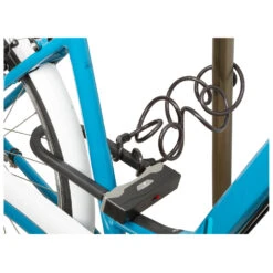 M-Wave Bügelschloss Mit Spiralgabel B & S - Antivol Vélo