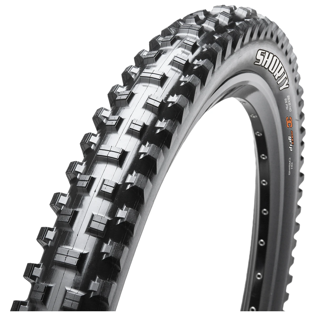 MAXXIS Shorty 27,5'' (61-584) WT 3C MaxxGrip DH TR - Pneu De Vélo 3 MAXXIS Shorty 27,5'' (61-584) WT 3C MaxxGrip DH TR - Pneu De Vélo