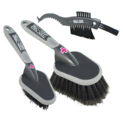 Muc-Off Brush Set 3-Pack - Ensemble De Brosses -Vélo Matériel Magasin muc off brush set 3 pack ensemble de brosses