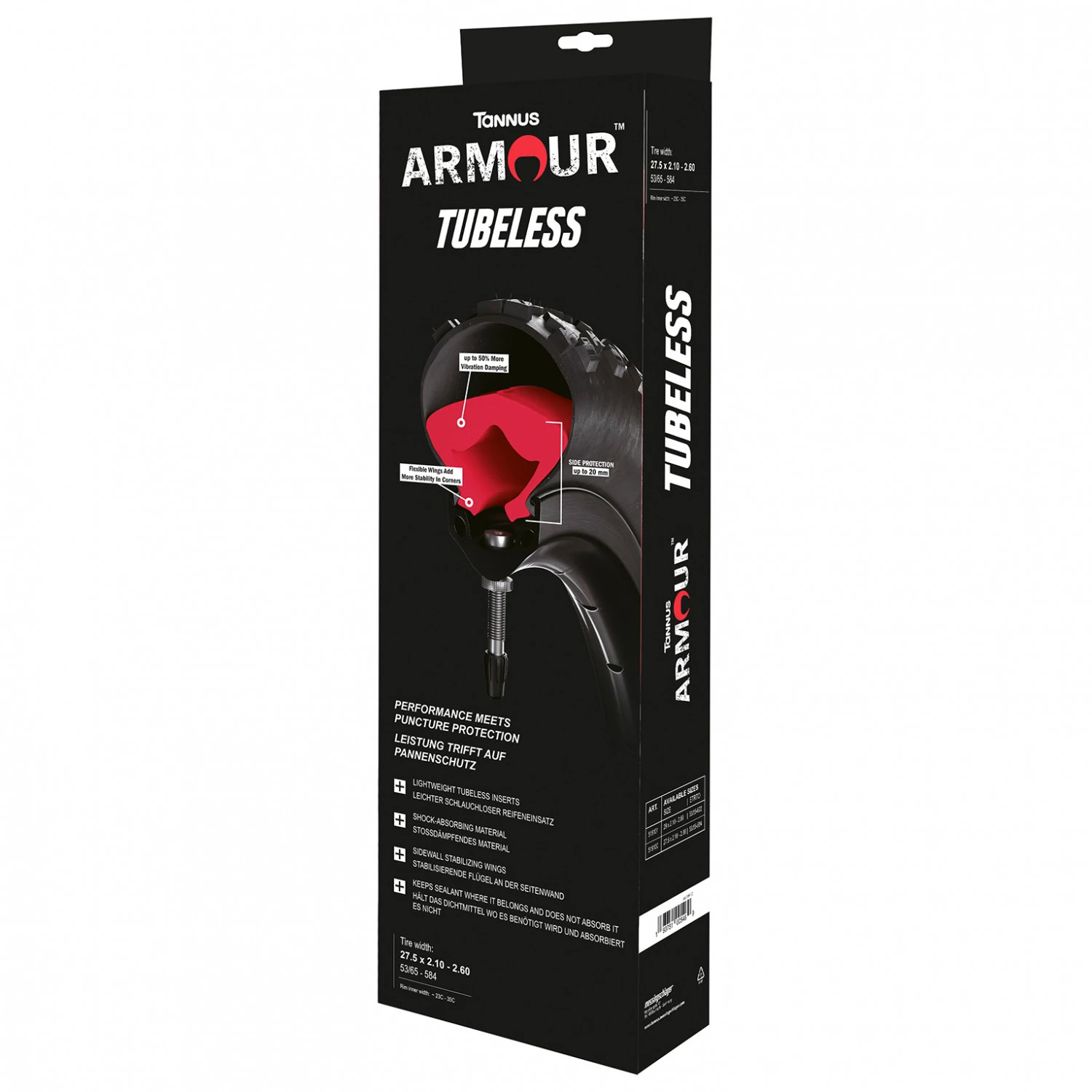 Tannus Armour Tubeless Pannenschutz 29'' (Tubular) - Accessoires Pneus & Chambres à Air 3 Tannus Armour Tubeless Pannenschutz 29'' (Tubular) - Accessoires Pneus & Chambres à Air