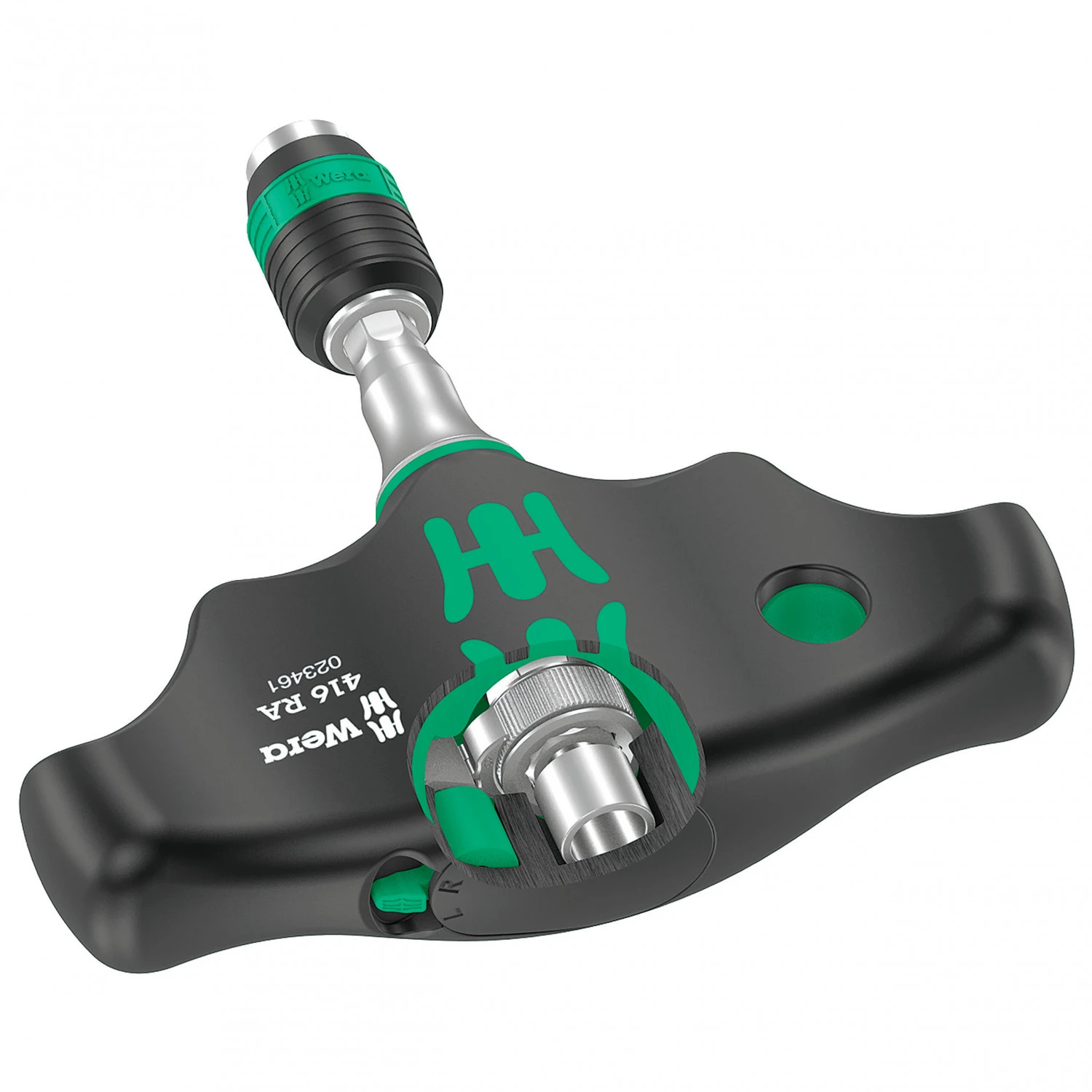 Wera 416 RA Quergriff Rapidaptor - Outil Vélo 4 Wera 416 RA Quergriff Rapidaptor - Outil Vélo – Image 2